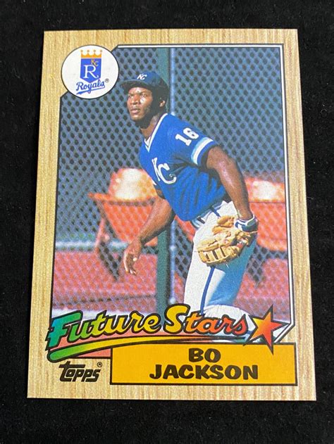 1987 Topps Bo Jackson (Future Stars) 